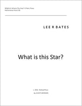 What Is This Star? Two-Part choral sheet music cover